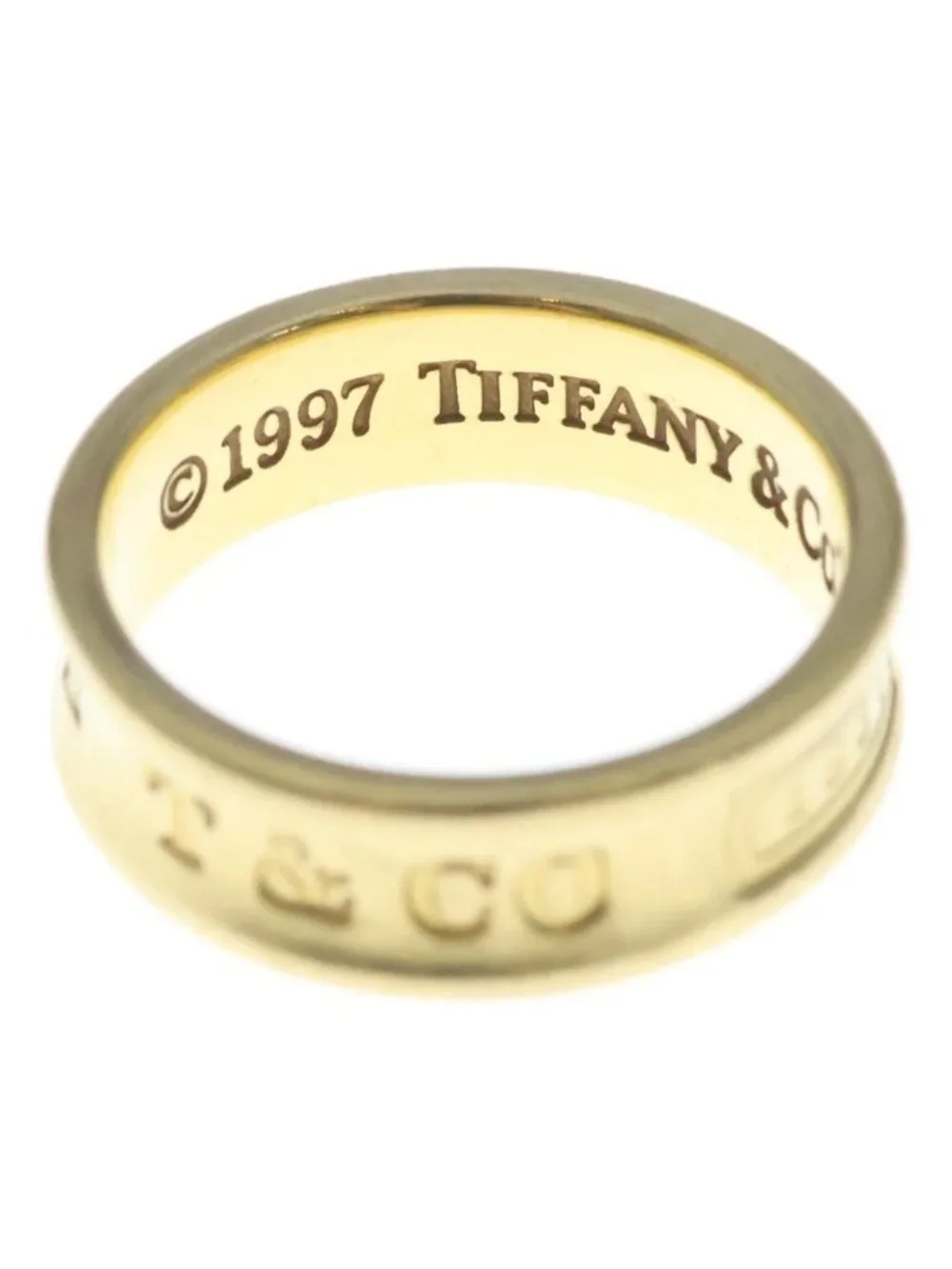 Tiffany & Co 1837 Narrow Ring Gold